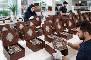 هدیه فرهنگی کارمندان؛ راهنمای انتخاب هدیهای ماندگار و ارزشمند کتابهای نفیس بستهبندیشده برای سفارش عمده هدیه کارمندان